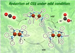 Reduction of CO2 under mild condition